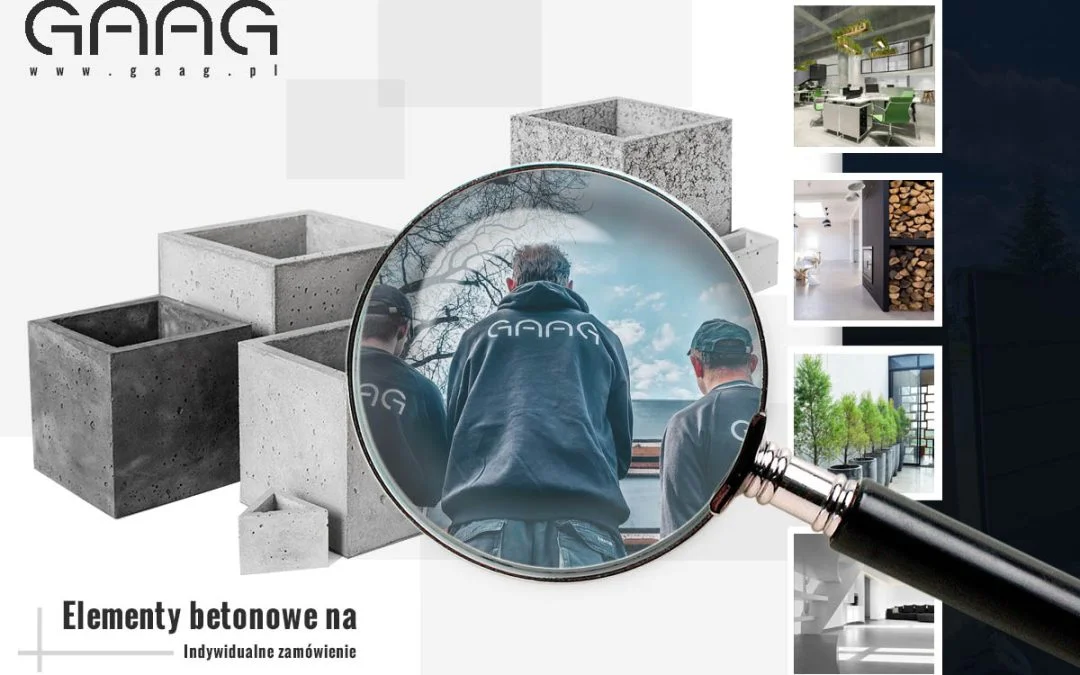 Czym są elementy betonowe na indywidualne zamówienie?