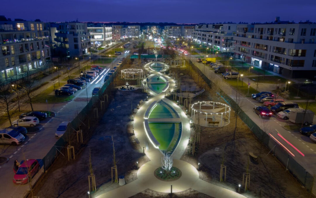 Betonowe Ławki -Królewska Wilanów Warszawa