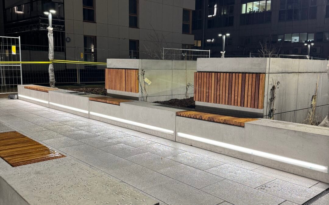 Betonowe siedziska nietypowe Warszawa